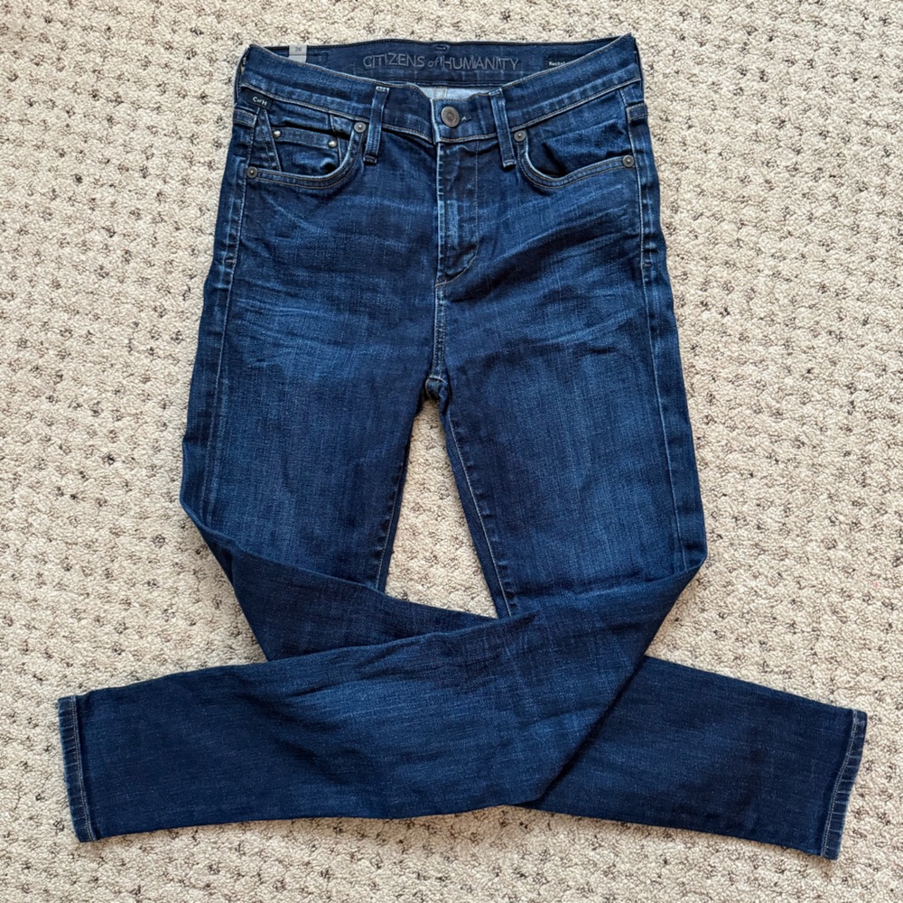 Citizens of Humanity high rise skinny jeans